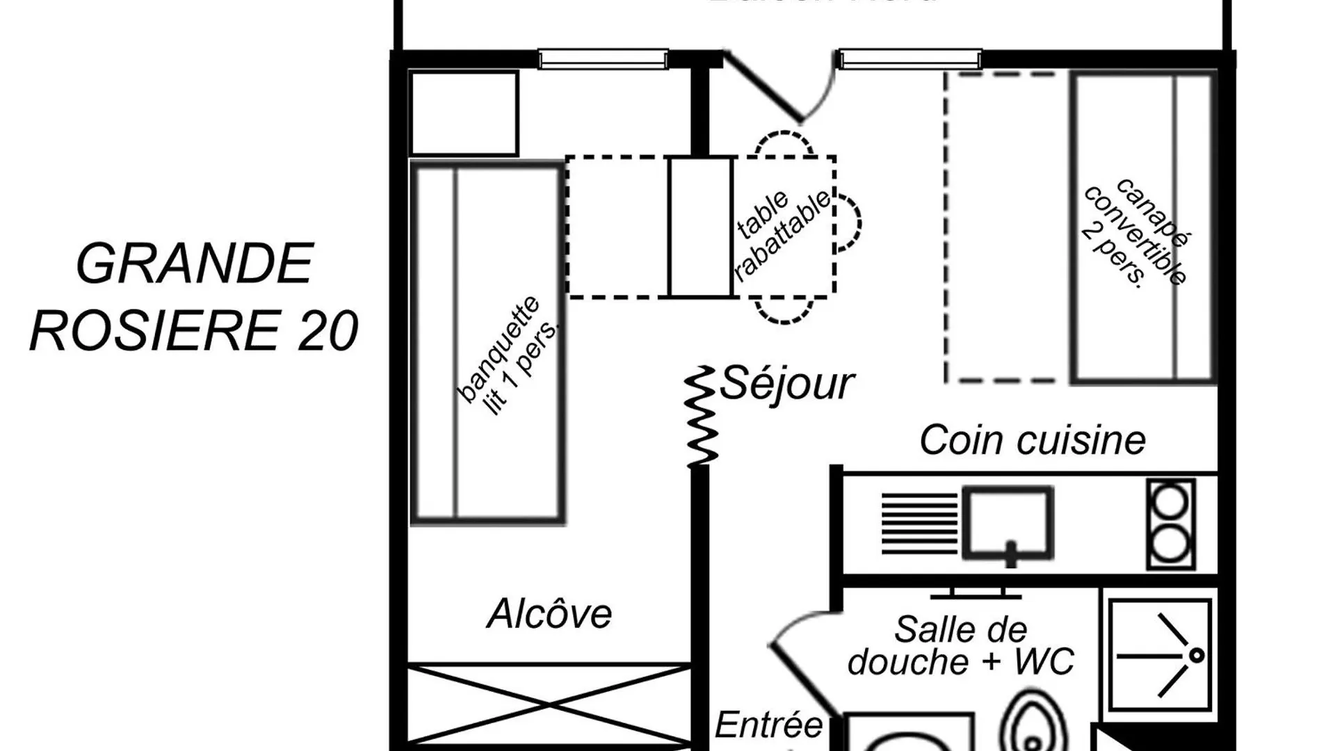 Studio Skis Aux Pieds, Bien Equipe Avec Wi-Fi - Les Allues - Fr-1-182-42 Meribel 0*,